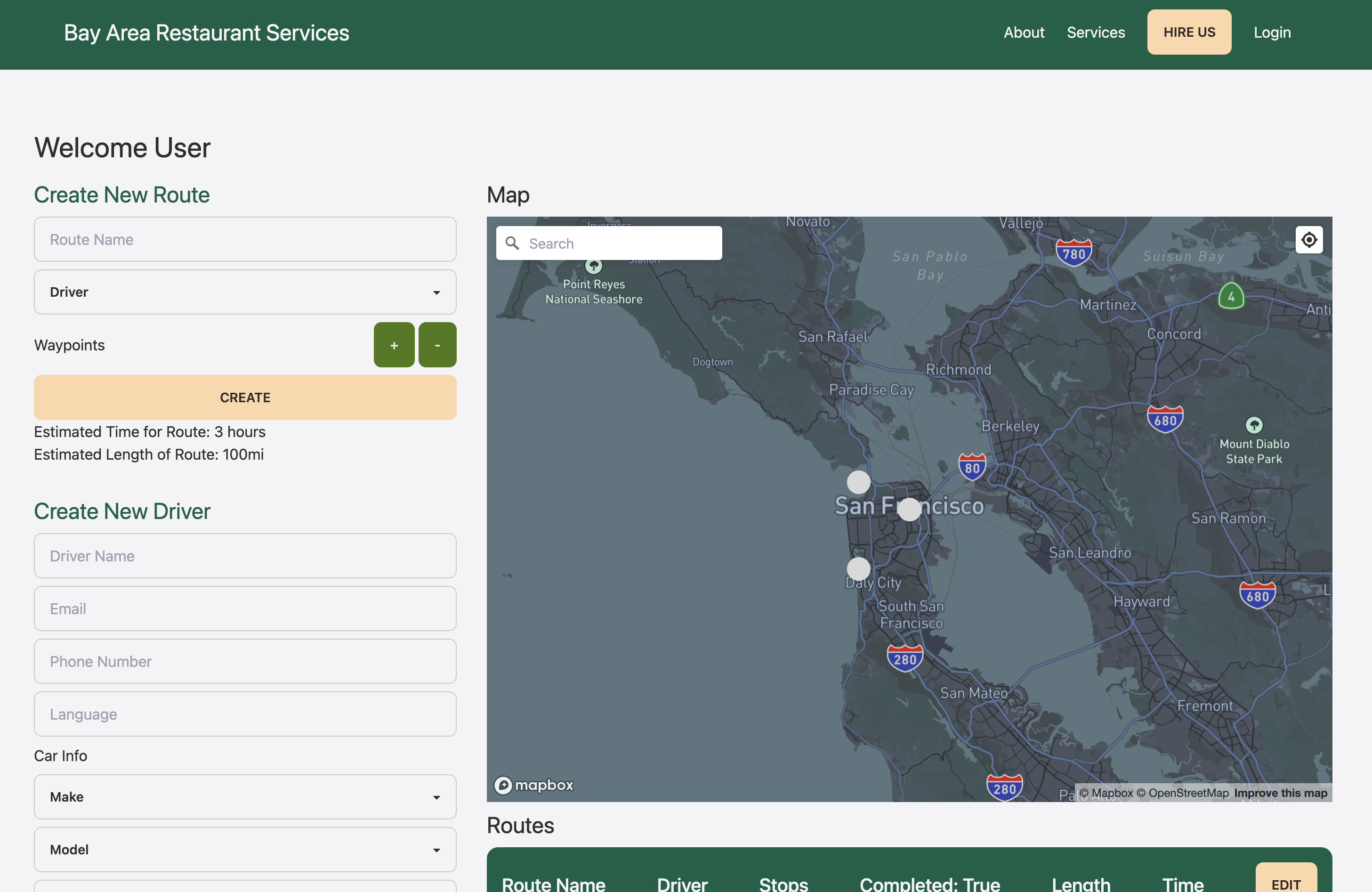 Bay Area Restaurant Services